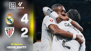 Real Madrid 4-2 Athletic Bilbao